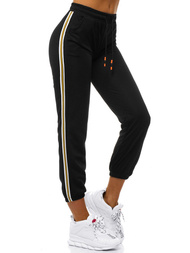 Дамски долнища на анцуг черни OZONEE JS/1020/B1