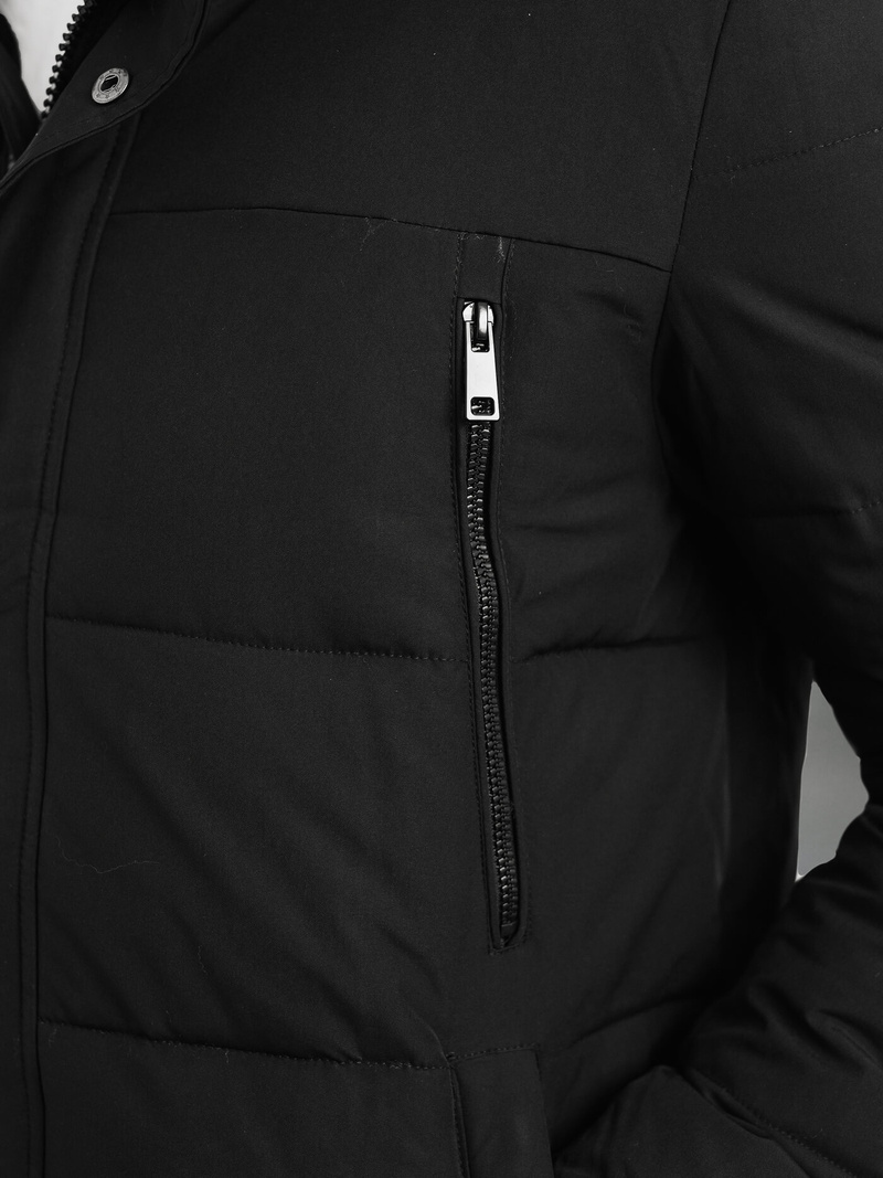 Зимно яке черна OZONEE JS/25M9803/392Z