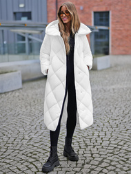 Дамско яке бял OZONEE JS/5M3173/281Z