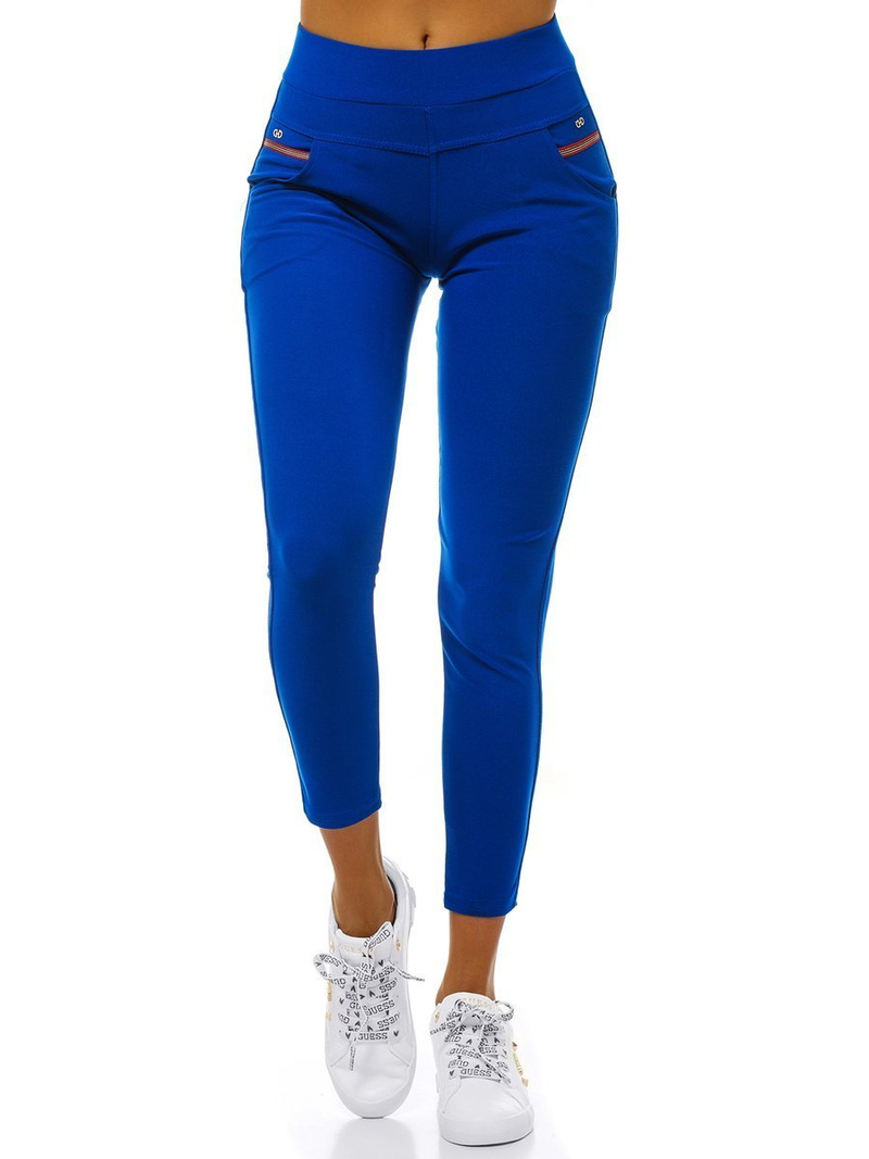 Дамски клин синьо OZONEE JS/1040/B9