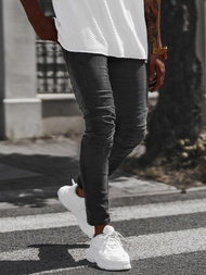 Мъжки дънки черни OZONEE NB/MP0025N