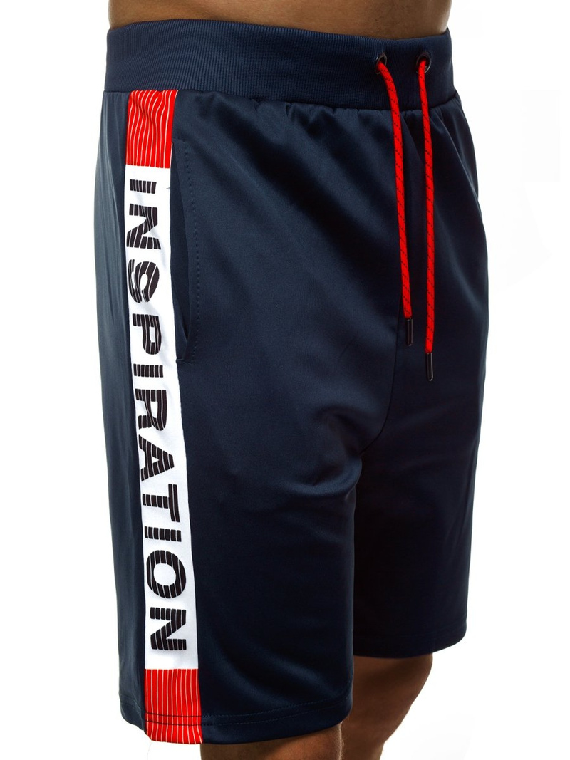 Мъжки панталонки тъмносиньо JS/KK300167