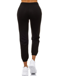 Дамски долнища на анцуг черни OZONEE JS/1020/B1