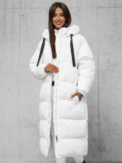 Дамско яке бял OZONEE JS/5M3163/281Z