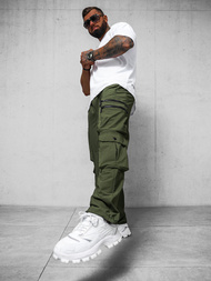 Мъжки панталони каки OZONEE O/PS5527