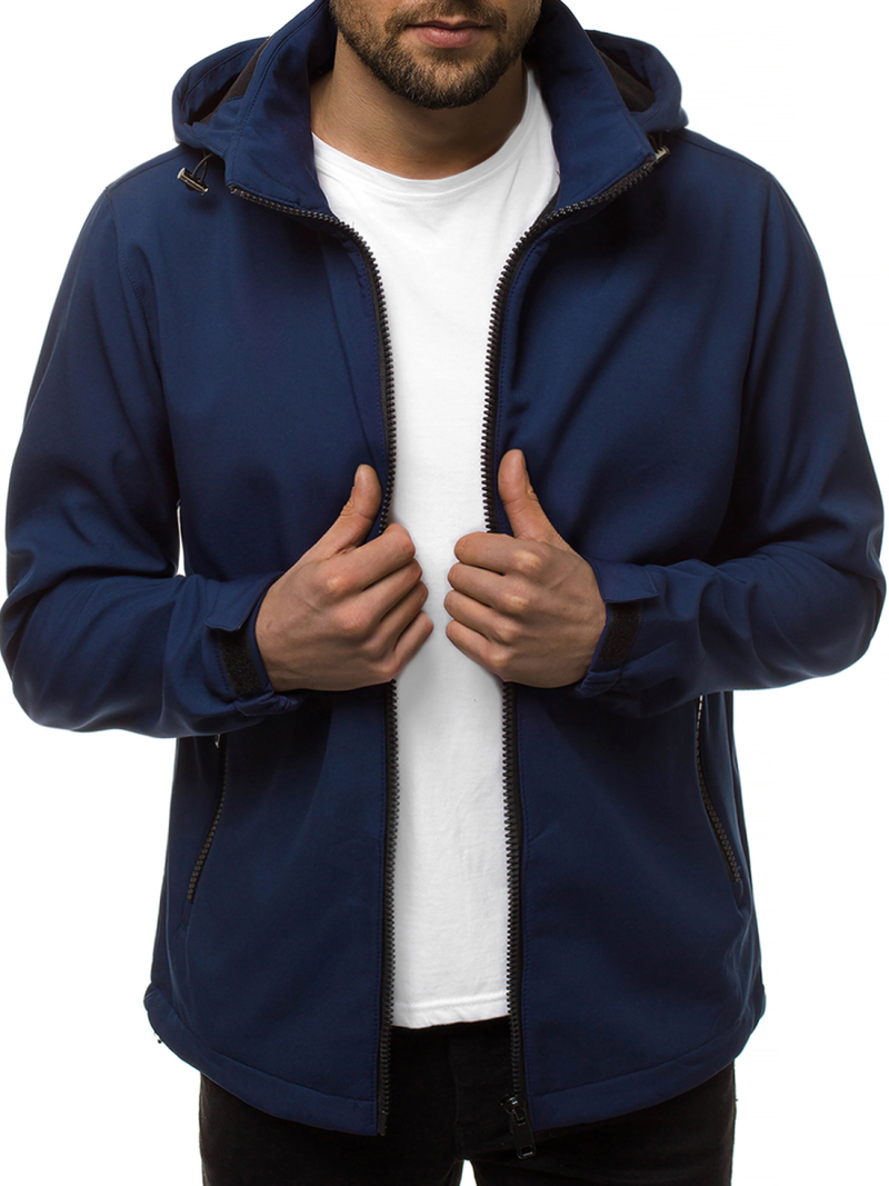 Мъжко яке тъмнсиня OZONEE JS/56008Z