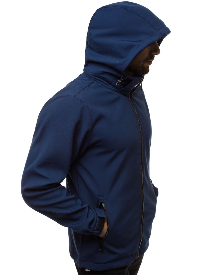 Мъжко softshell яке тъмнсиня OZONEE JS/56008