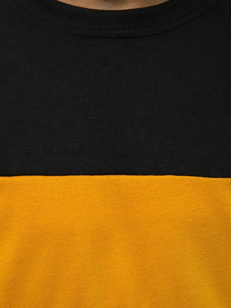 Мъжки суитшърт черен OZONEE JS/JZ11039Z