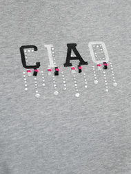 Дамска тениска сива OZONEE JS/RJ77542