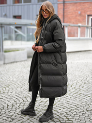 Дамско яке черно OZONEE JS/5M3163/392Z