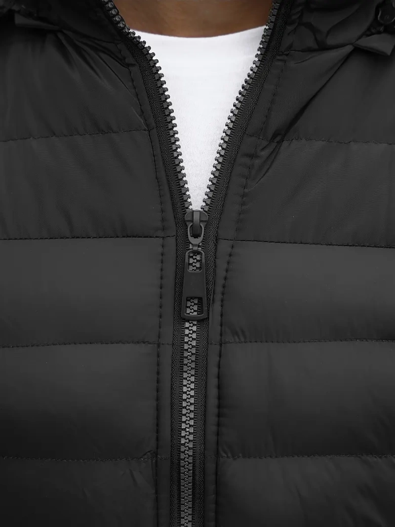 Мъжко яке черно OZONEE JS/M792/392