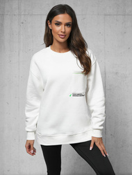 Cуитшърт бяла OZONEE O/SWE23022Z