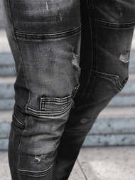 Мъжки дънки черни OZONEE NB/MP0155N