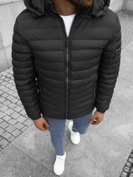 Мъжко яке черно OZONEE JS/M792/392