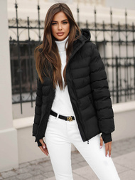 Дамско яке черна OZONEE JS/M769/392Z