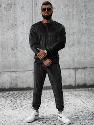 Мъжки спортен екип черен OZONEE O/D7516