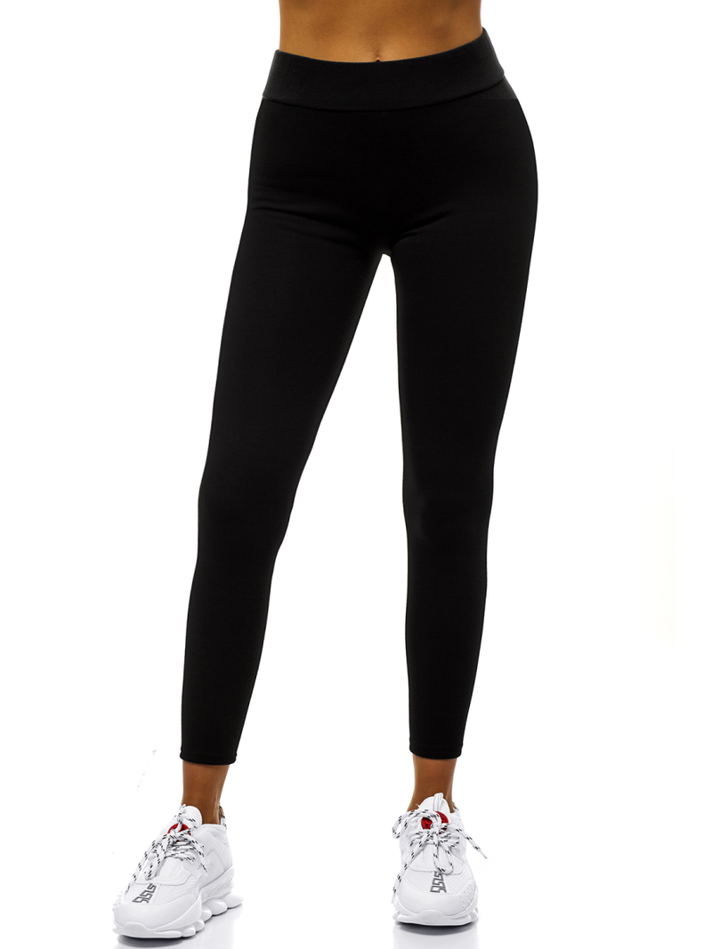 Дамски клин черни OZONEE JS/YW001