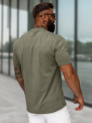 Мъжка тениска тъмносив OZONEE O/QQ1530