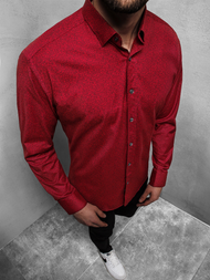 Мъжка риза червена OZONEE B/K59Z