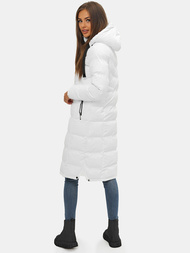 Дамско яке бяла OZONEE JS/M736/281Z