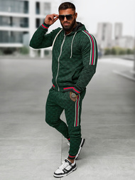 Мъжки спортен екип зелен OZONEE O/FF5111AB