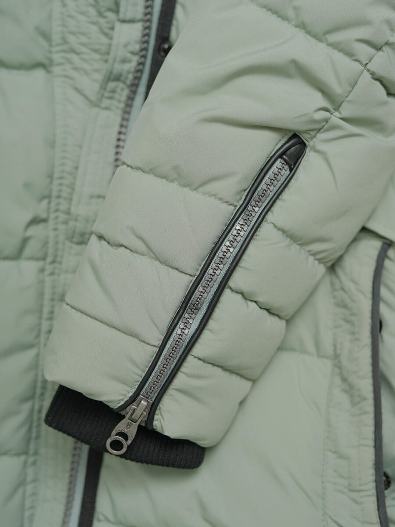 Дамско яке ментова OZONEE O/W377