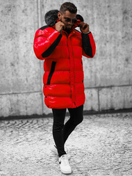 Mъжко яке червено OZONEE O/M800Z