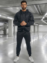 Мъжки спортен екип тъмносин OZONEE JS/8C1966/25