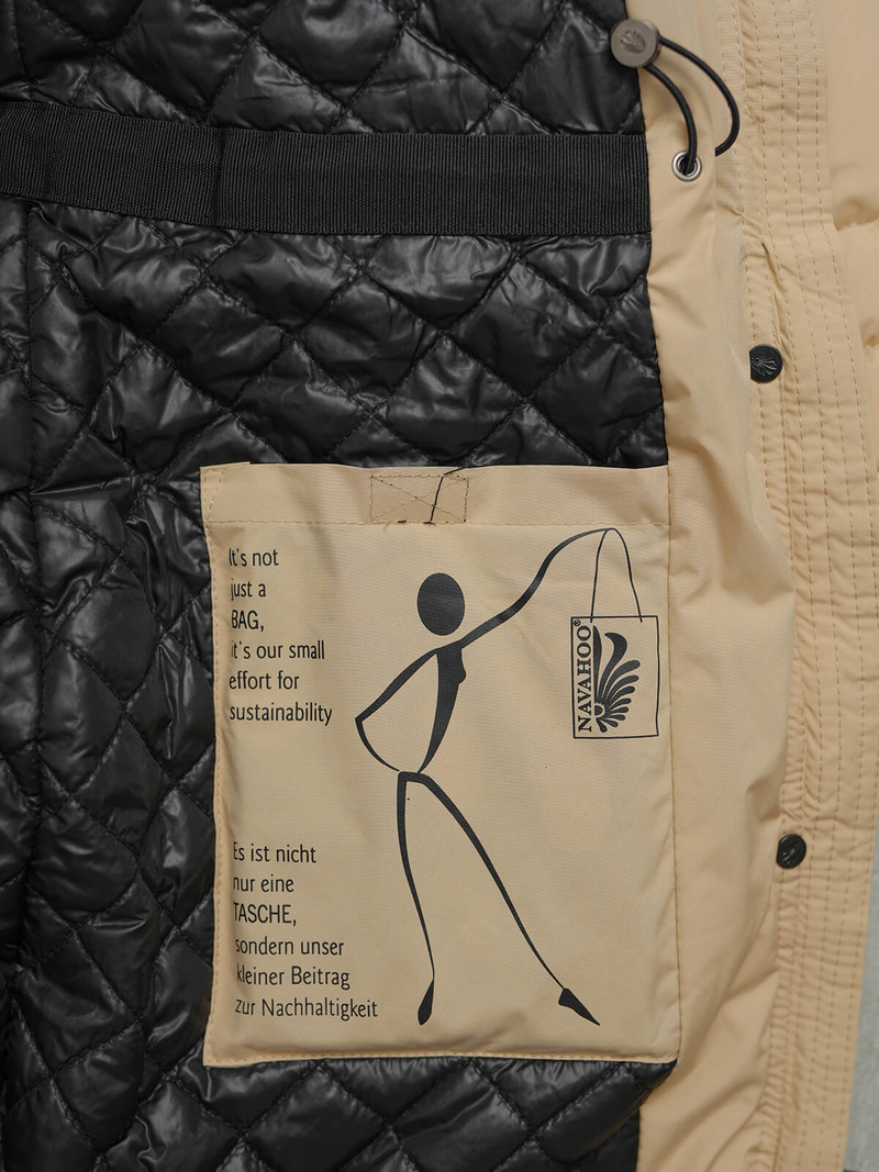 Дамско яке бежова OZONEE O/W377