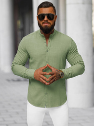 Мъжка риза каки OZONEE O/V114