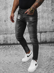 Мъжки дънки черни OZONEE NB/MP0019N