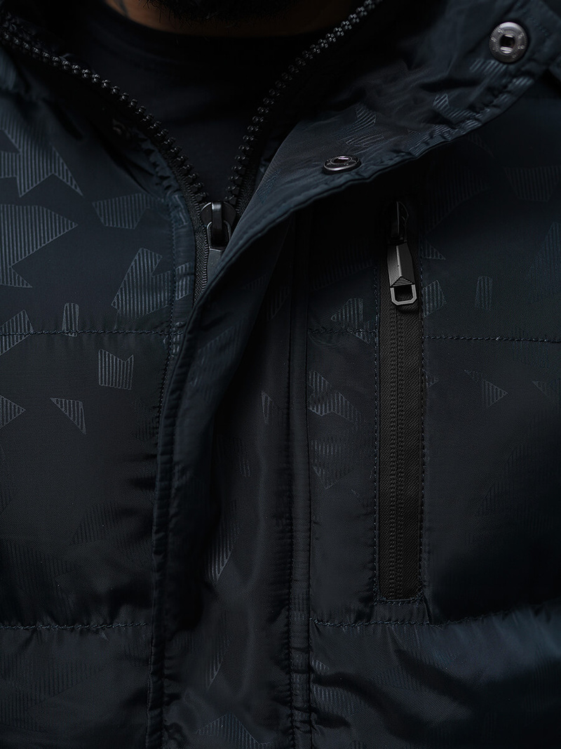 Мъжко яке тъмнсиня OZONEE JS/27M8109