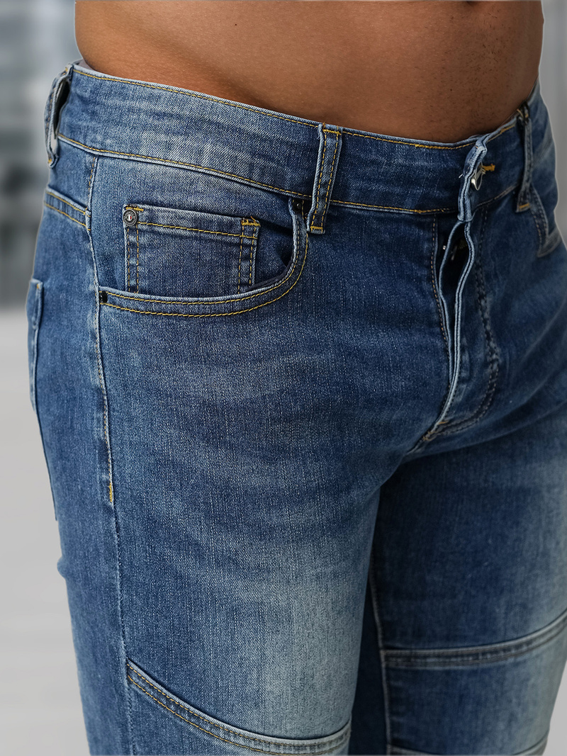 Мъжки дънки тъмносиньо OZONEE NB/MP0082BS