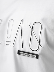 Мъжка тениска бял OZONEE O/QQ1185