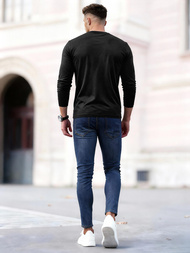 Мъжки дънки тъмно-синьо OZONEE O/JK2951Z