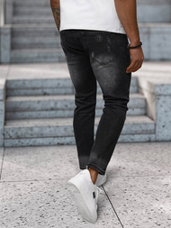 Мъжки дънки черни OZONEE NB/MP0063/1N