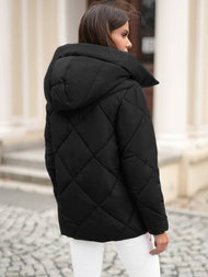 Дамско яке черно OZONEE JS/5M3175/392Z