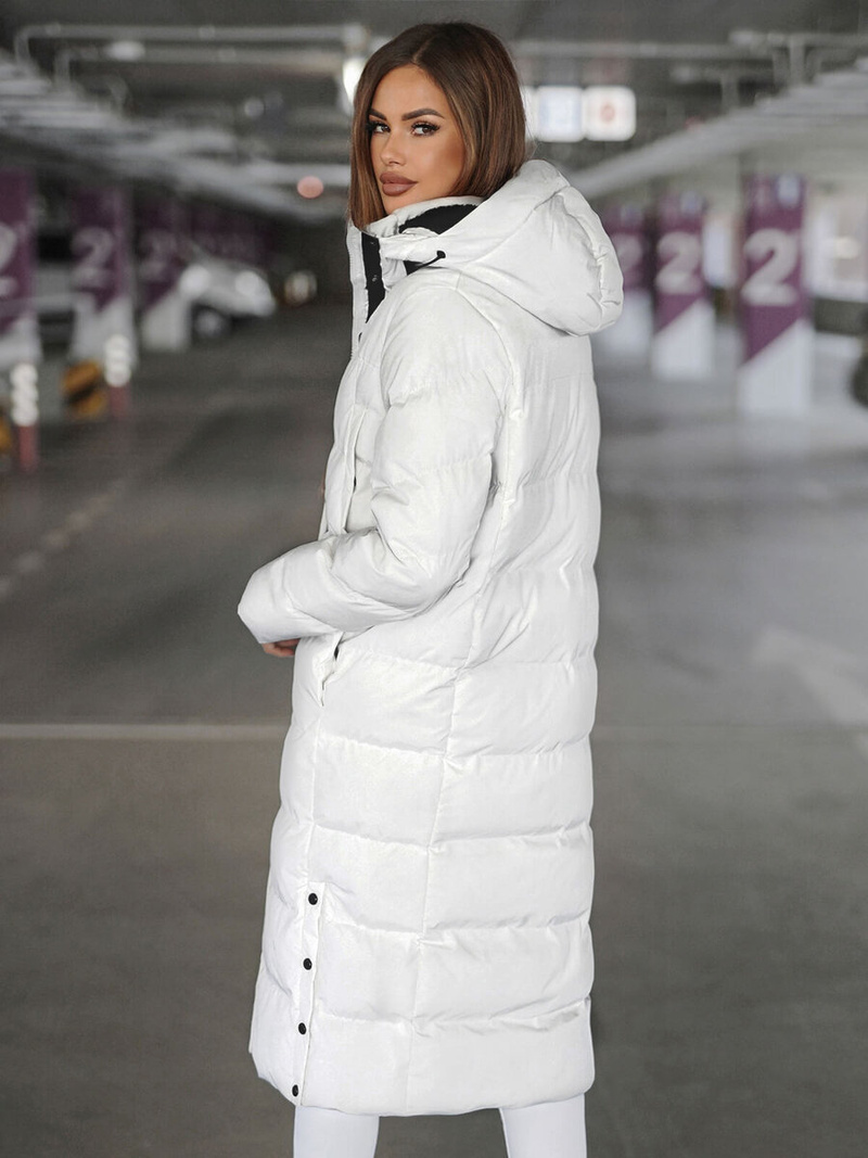 Дамско яке бял OZONEE JS/5M3233/281