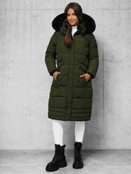 Дамско яке каки OZONEE O/W377