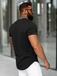 Мъжка тениска черен OZONEE O/B1211