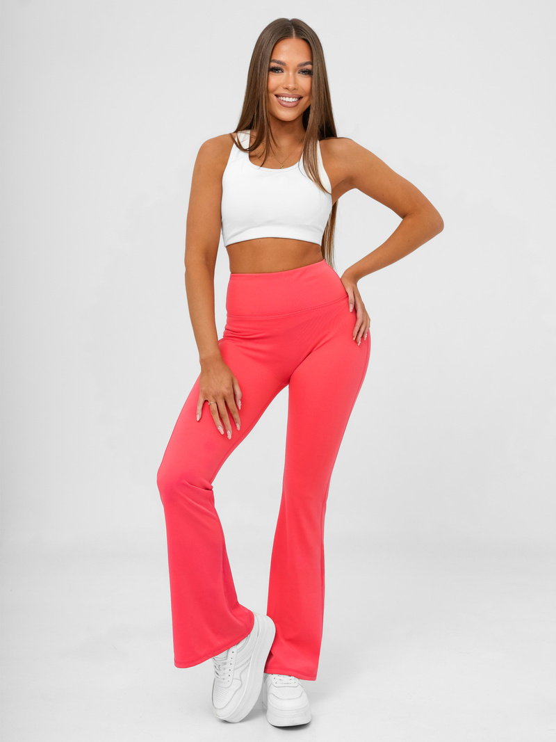 Дамски клин с широки крака малина OZONEE JS/KTK006-J