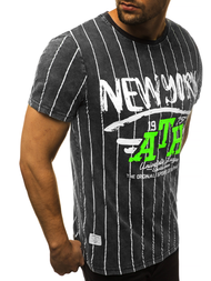 Мъжка тениска графитна OZONEE HFM/017