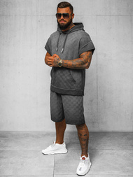 Мъжки спортен екип черен OZONEE O/3C113/9