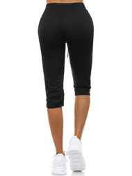 Дамски долнища на анцуг черни OZONEE JS/1021/C1