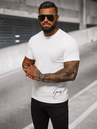 Мъжка тениска бял OZONEE O/L1192