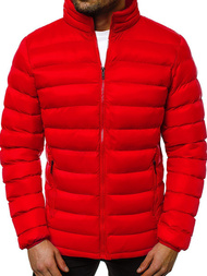 Мъжко яке червена/2 OZONEE JB/JP1111