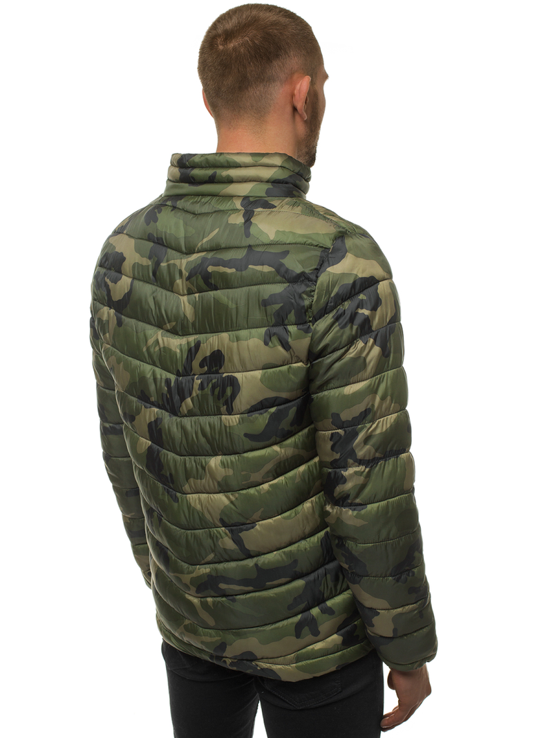 Мъжко яке зелена-камуфлажно OZONEE JS/SM80Z