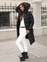 Дамско яке черно OZONEE JS/M736/392Z