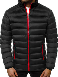 Мъжко яке черно/2 OZONEE JB/JP1111