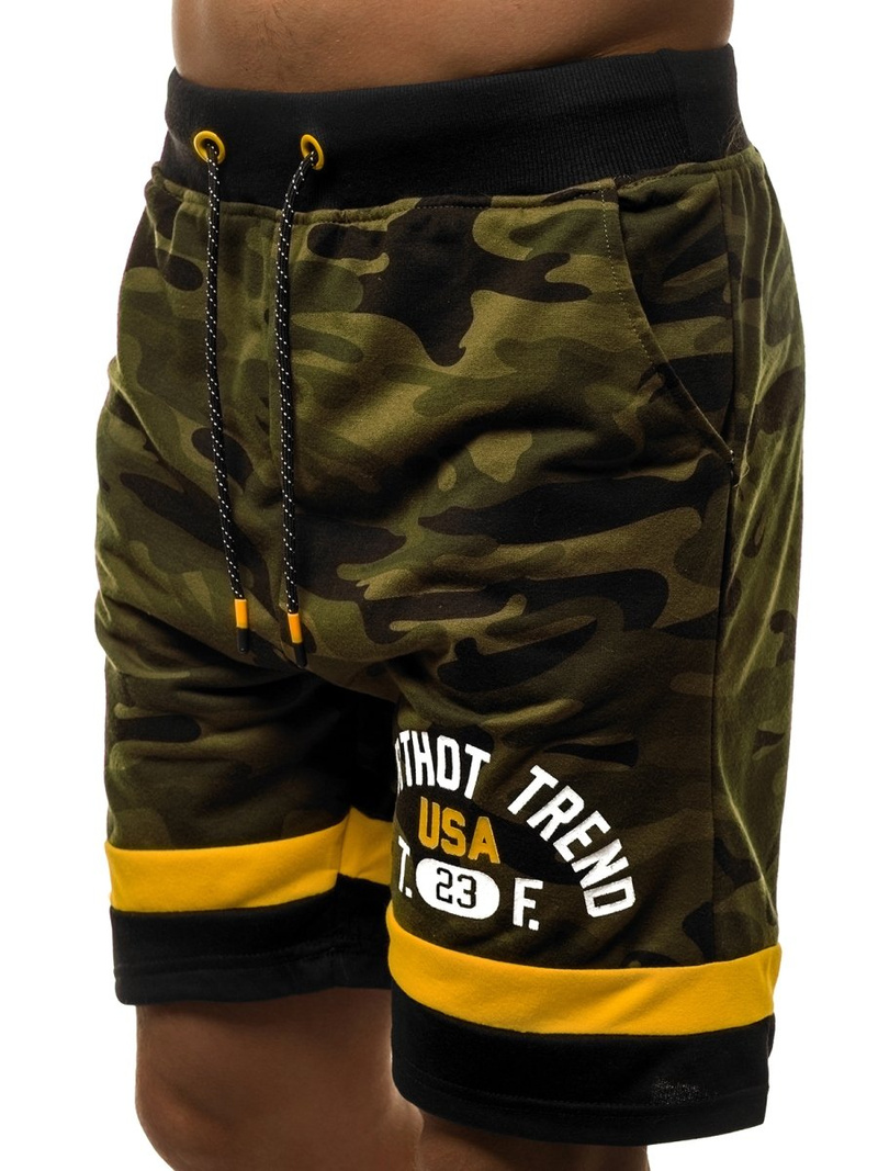 Мъжки панталонки зелено JS/KK300152